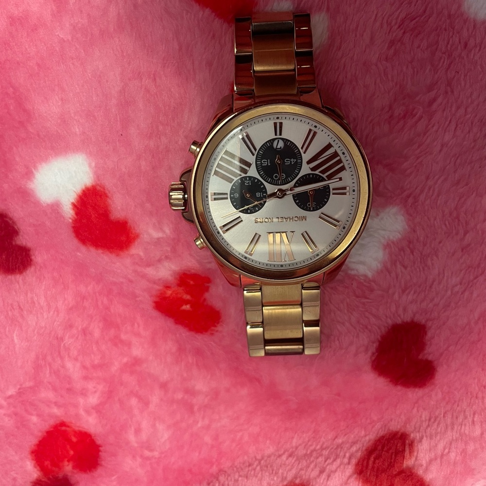 Michael Kors Rose Gold Watch